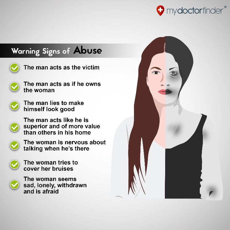 7 Warning Signs Of Violence Against Women My Doctor Finder