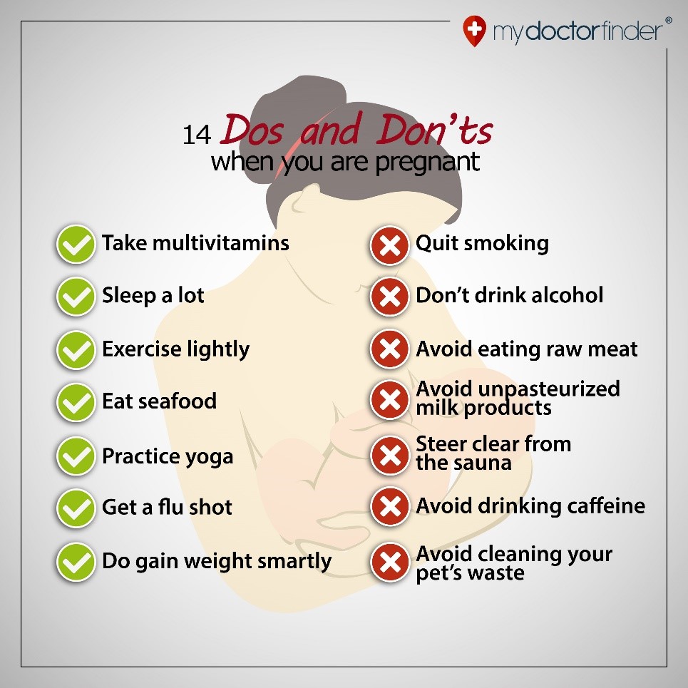 14 Dos And Donts When You Are Pregnant Mydoctorfinder
